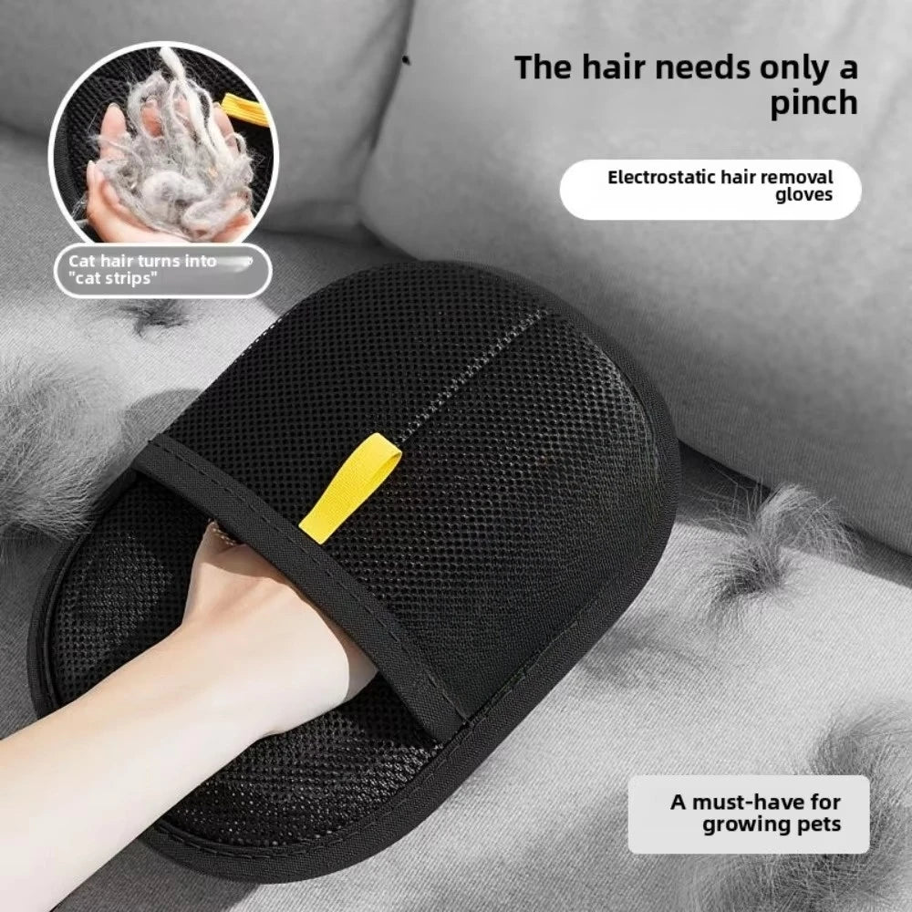 Handheld Pet Grooming Glove