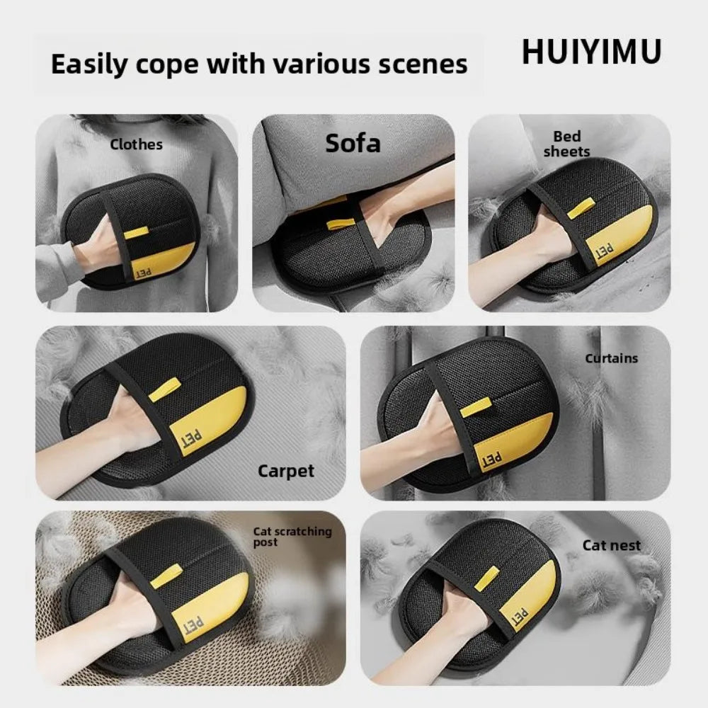 Handheld Pet Grooming Glove